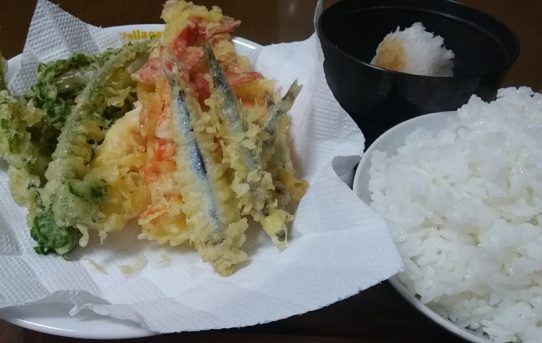 2018 ４月　天ぷら作った